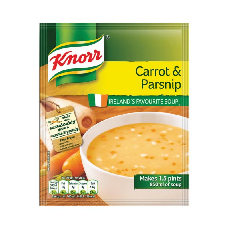 Knorr carrot and parsnip soup